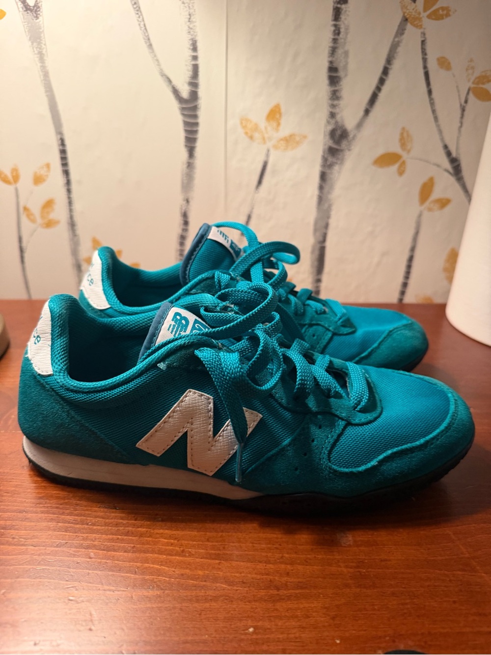 New Balance Teal Athletic Sneakers for Kids